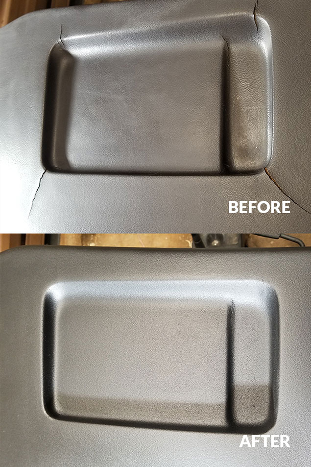 before and after auto restoration
